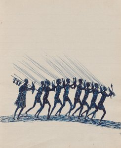 Aboriginals Returning from Hunting